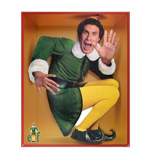 ELF the Movie 1000 Piece Jigsaw Puzzle Round Box Brand New Rec. For Ages 8+